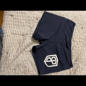 Navy born primitive shorts